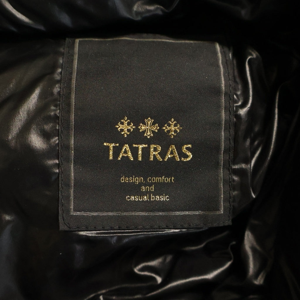 TATRAS(タトラス) IZAR イザール ナイロンダウンジャケット ブラック MTA13A438
