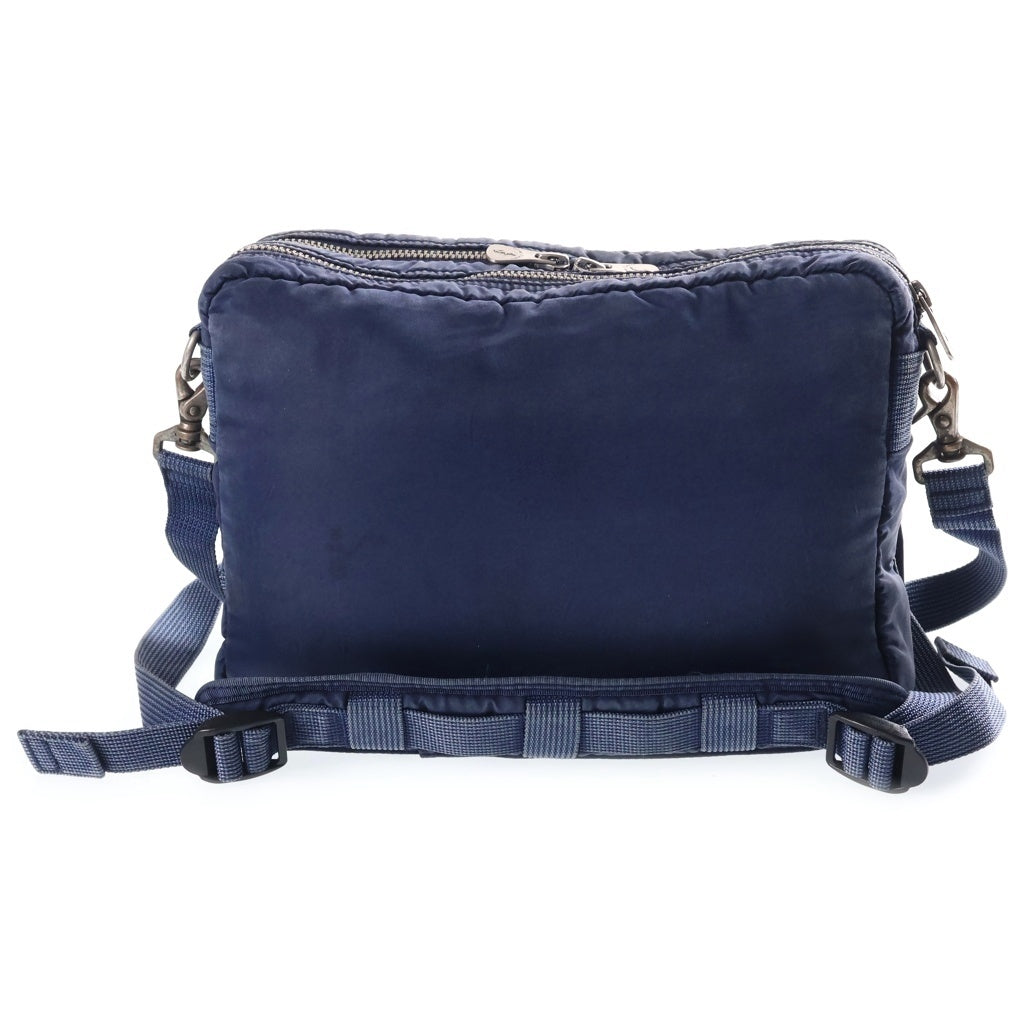 Porter Classic(ポータークラシック) SUPER NYLON SHOULDER BAG スーパーナイロン ショルダーバッグ ネイビー レディース