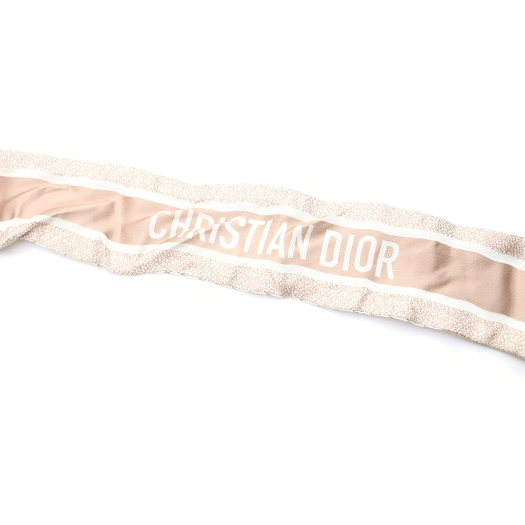 Christian Dior(クリスチャンディオール) Mitzah ミッツァ シルクスカーフ ピンク レディース