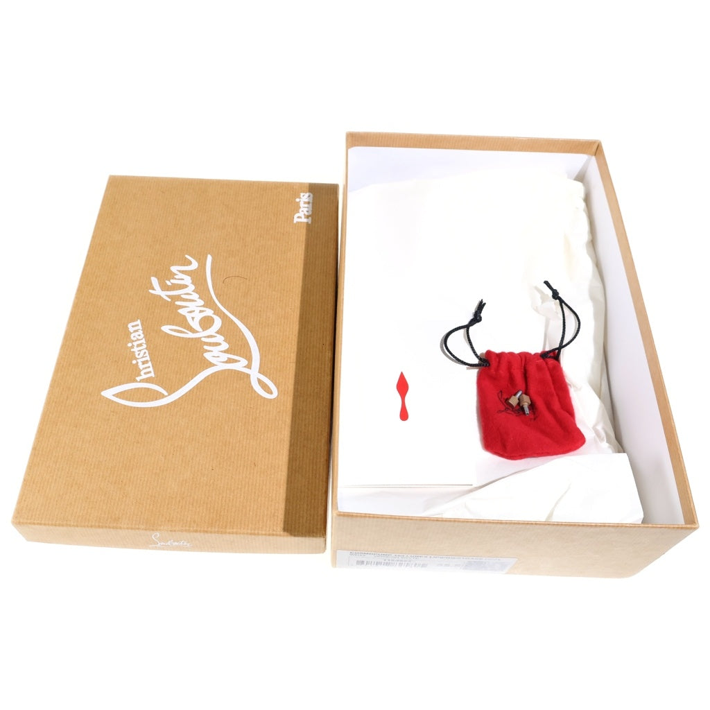 CHRISTIAN LOUBOUTIN(クリスチャンルブタン) Cosmopump Lip-print Pumps ビジュー リップ柄 ラインストーンパンプス マルチ レディース