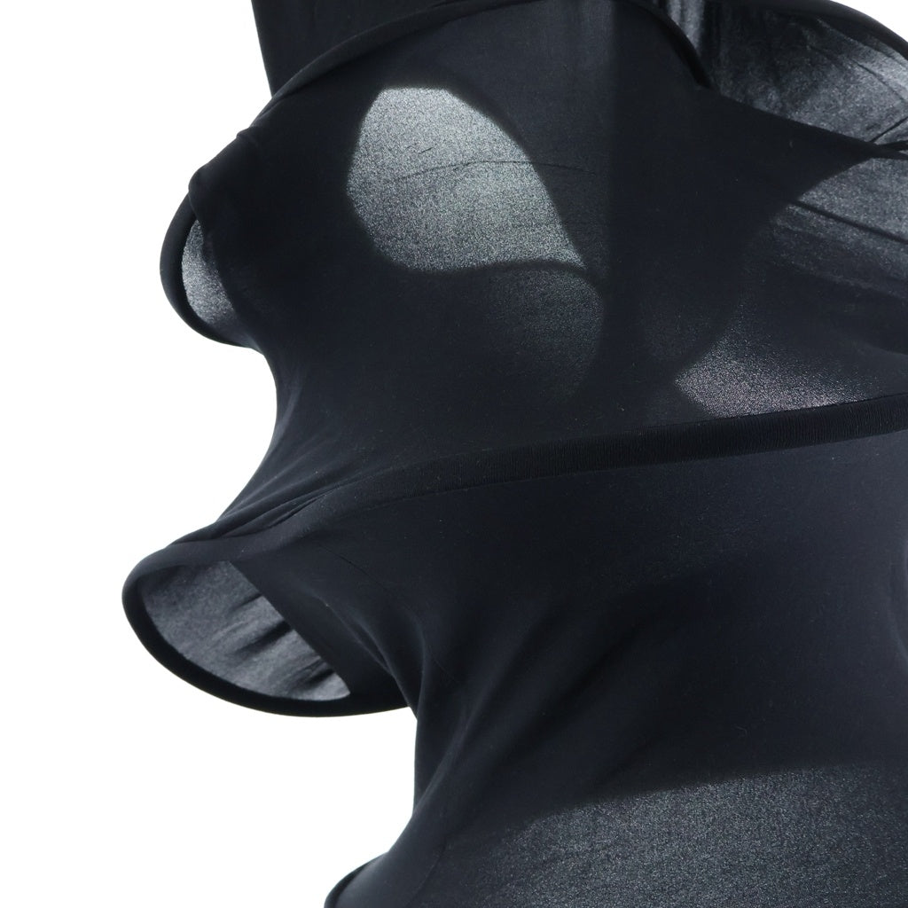 JUNYA WATANABE COMME des GARCONS(ジュンヤワタナベ コムデギャルソン) 26SS ノースリーブ変形デザイン ワンピース ブラック レディース JQ-O055