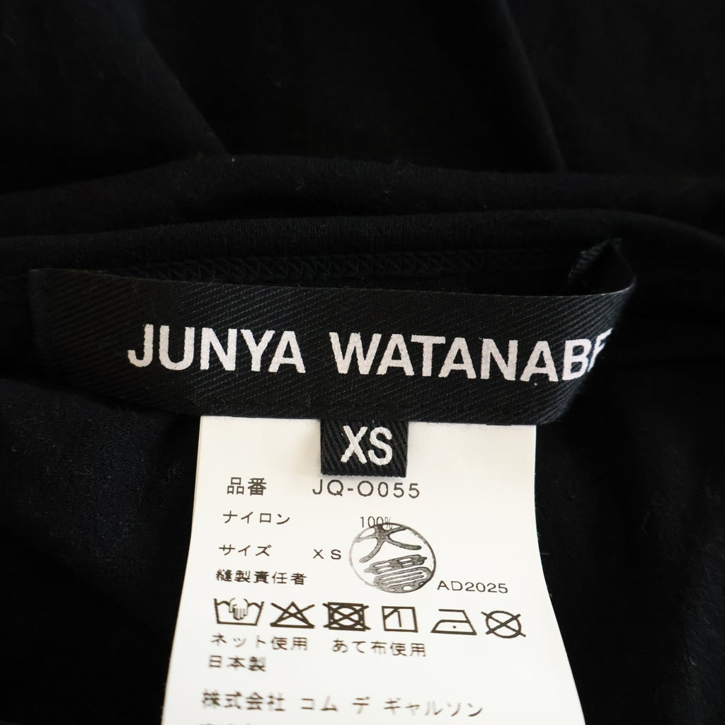 JUNYA WATANABE COMME des GARCONS(ジュンヤワタナベ コムデギャルソン) 26SS ノースリーブ変形デザイン ワンピース ブラック レディース JQ-O055