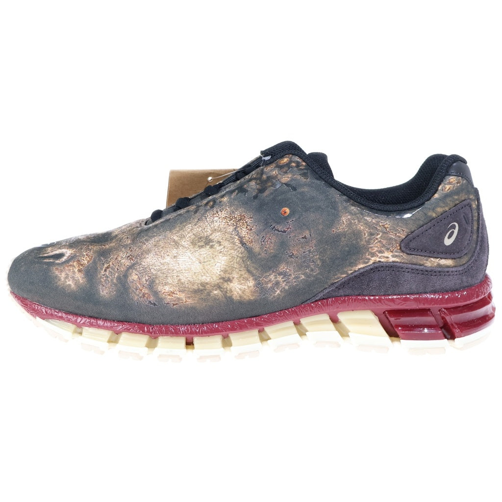 ASICS(アシックス) ×DOUBLET GEL-QUANTUM 360 AMP ダブレット ゲルクアントム レザーローカットスニーカー ブラウン/ブラック US9/27cm 1203A986