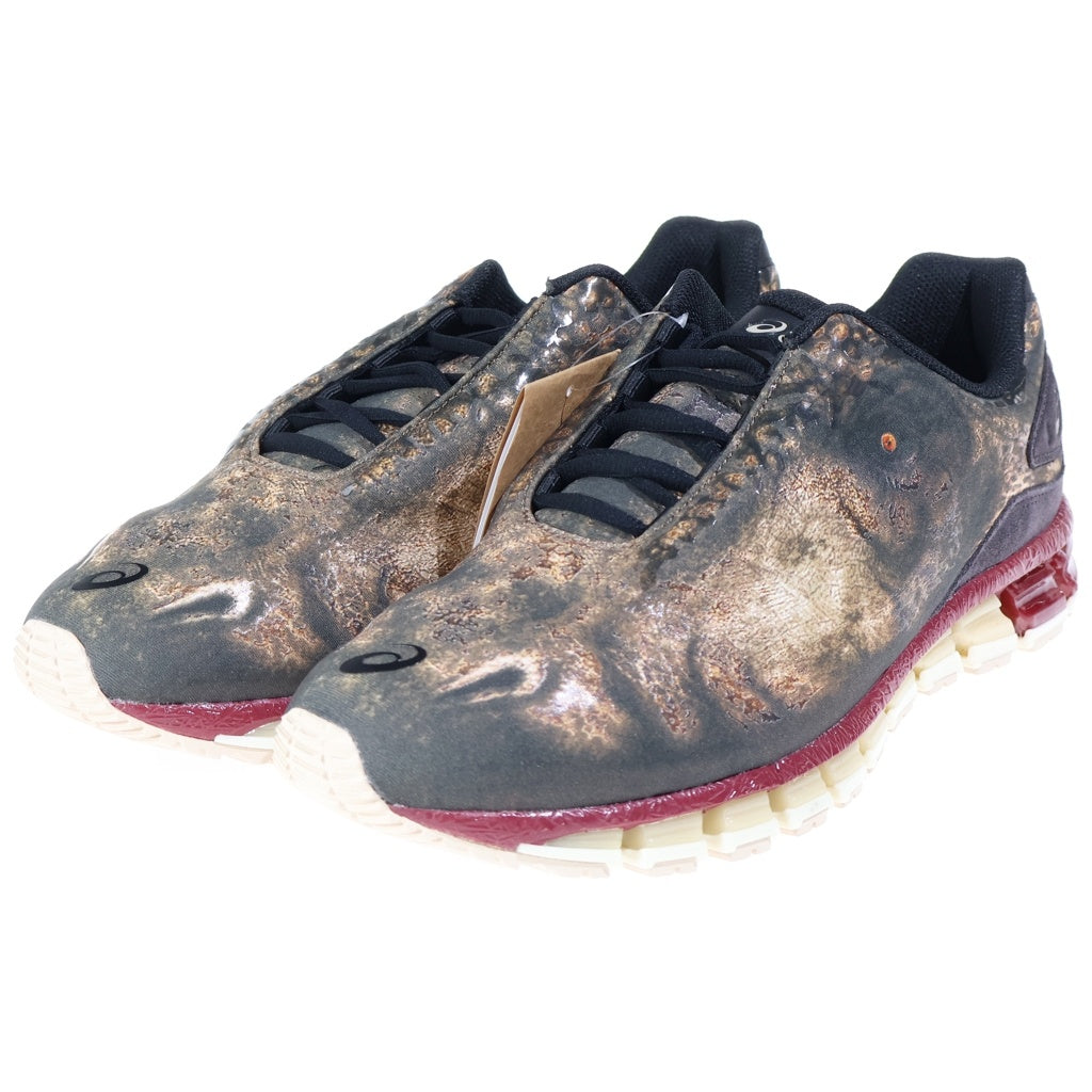 ASICS(アシックス) ×DOUBLET GEL-QUANTUM 360 AMP ダブレット ゲルクアントム レザーローカットスニーカー ブラウン/ブラック US9/27cm 1203A986