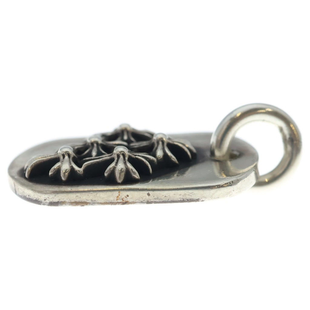 CHROME HEARTS(クロムハーツ) RAISED DOGTAG レイズドドッグタグ チャーム ネックレストップ シルバー