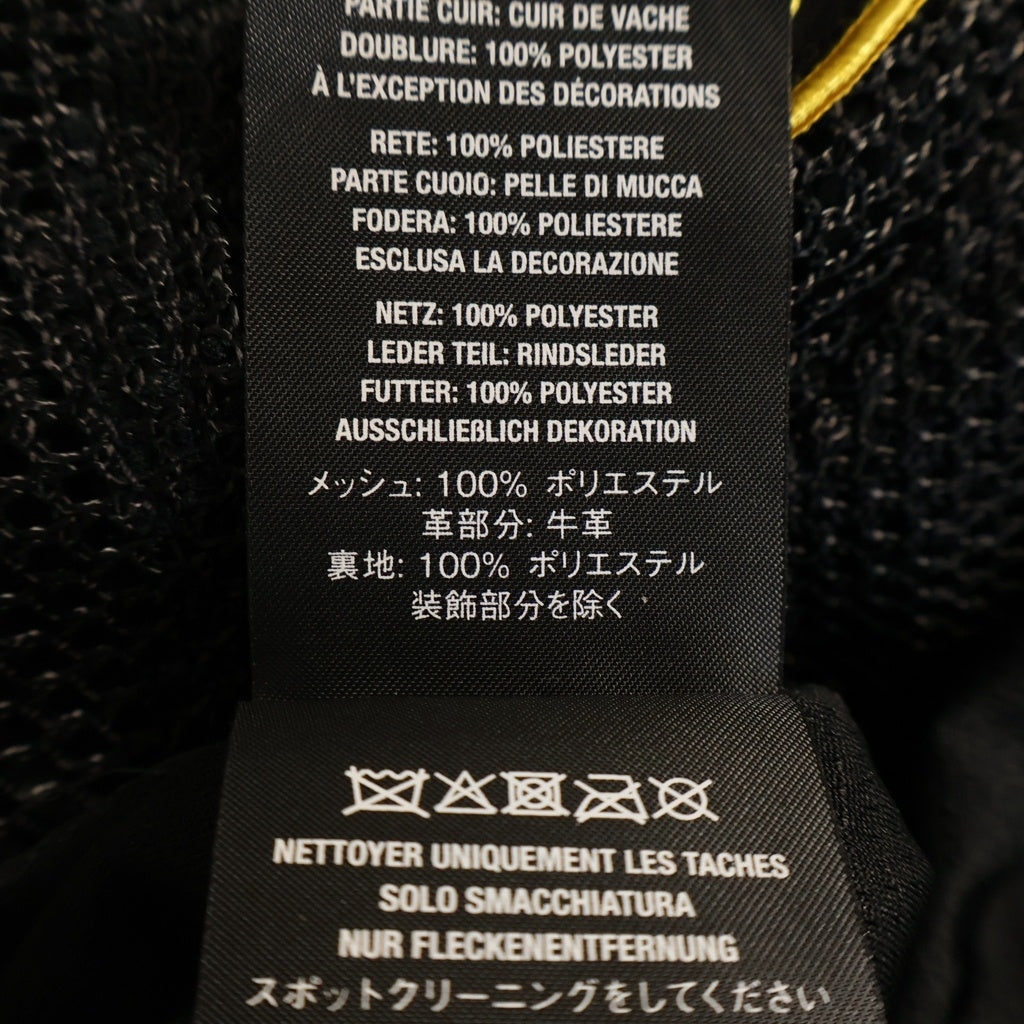 SUPREME(シュプリーム) 22SS ×Vanson Leathers Cordura Mesh Short バンソン レザーズ ロゴパッチメッシュショーツ ブラック
