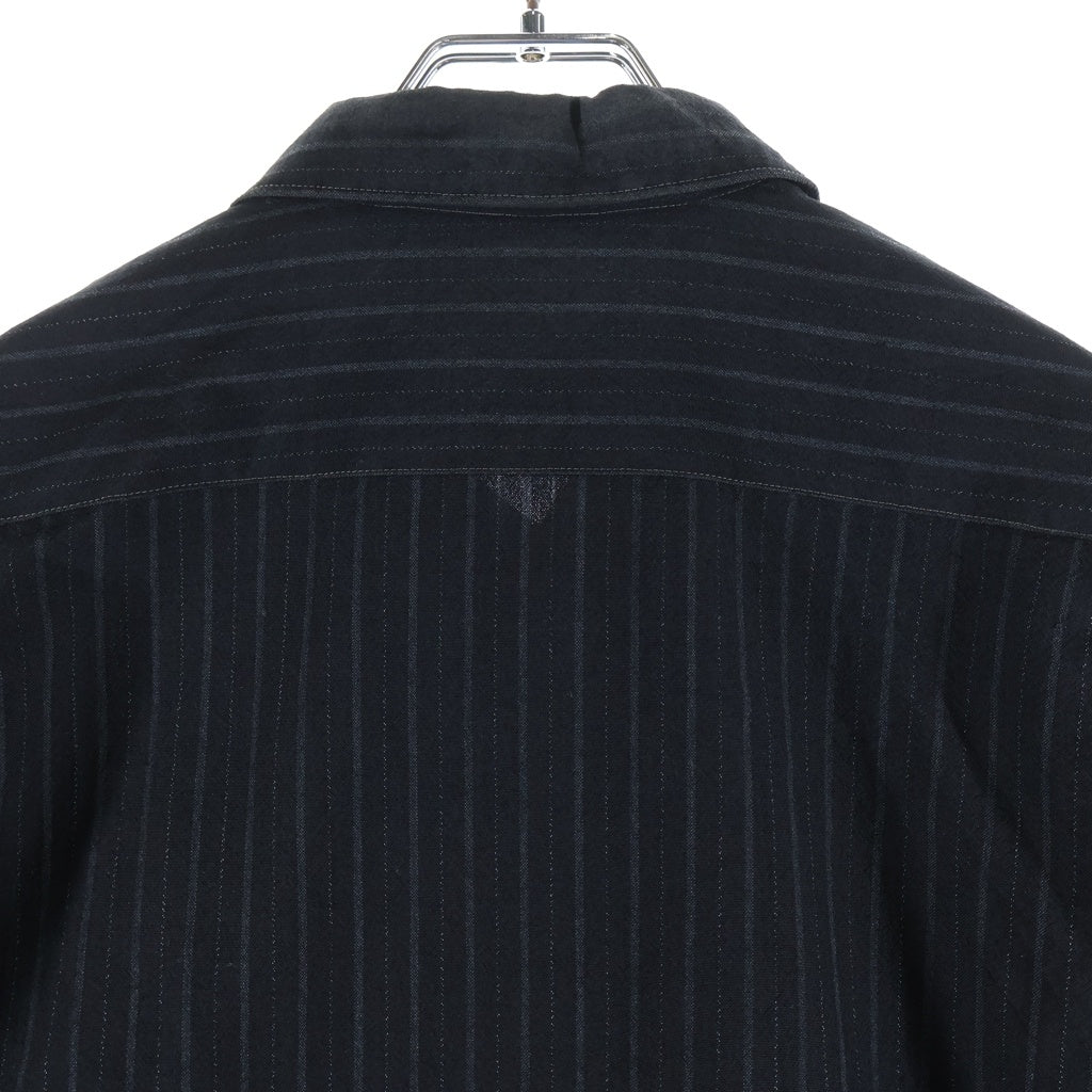 COMME des GARCONS HOMME(コムデギャルソンオム) 90S～00S 銀タグ田中オム リネンジップアップジャケット ブラック