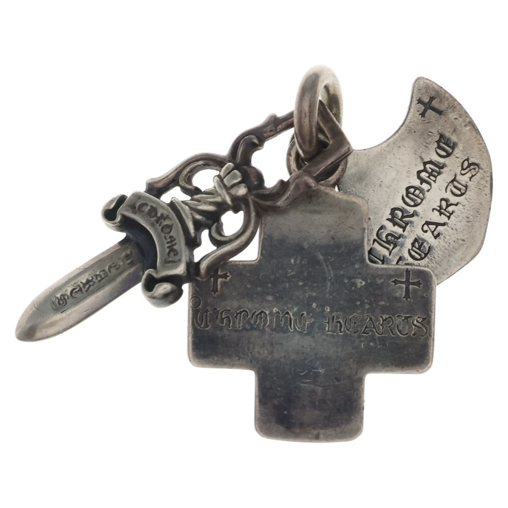 CHROME HEARTS(クロムハーツ) 3TRINKETS 3トリンケッツ ペンダントトップ シルバー BCA202
