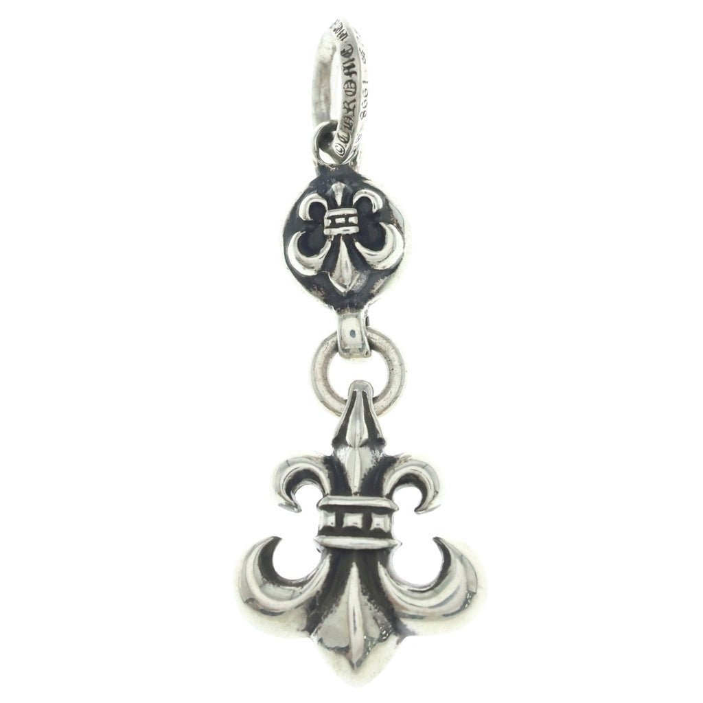 CHROME HEARTS(クロムハーツ) 1BALL BS FLEUR 1ボールBSフレアチャーム ペンダントトップ シルバー BCA198