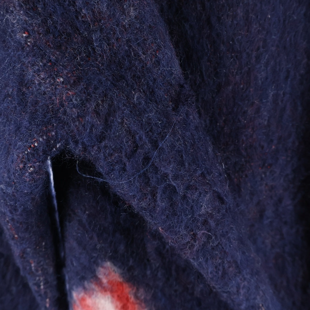 Needles(ニードルス) 19AW パピヨン柄 ボタンアップ モヘアニット