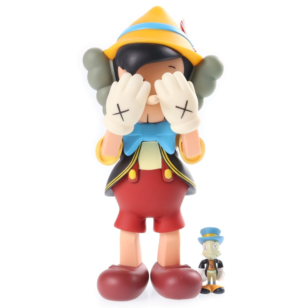 MEDICOM TOY(メディコムトイ) ×KAWS PINOCCHIO&JIMMY CRICKET ORIGINAL FAKE カウズ ピノキオ&ジミークリケット オリジナルフェイク フィギュア マルチカラー