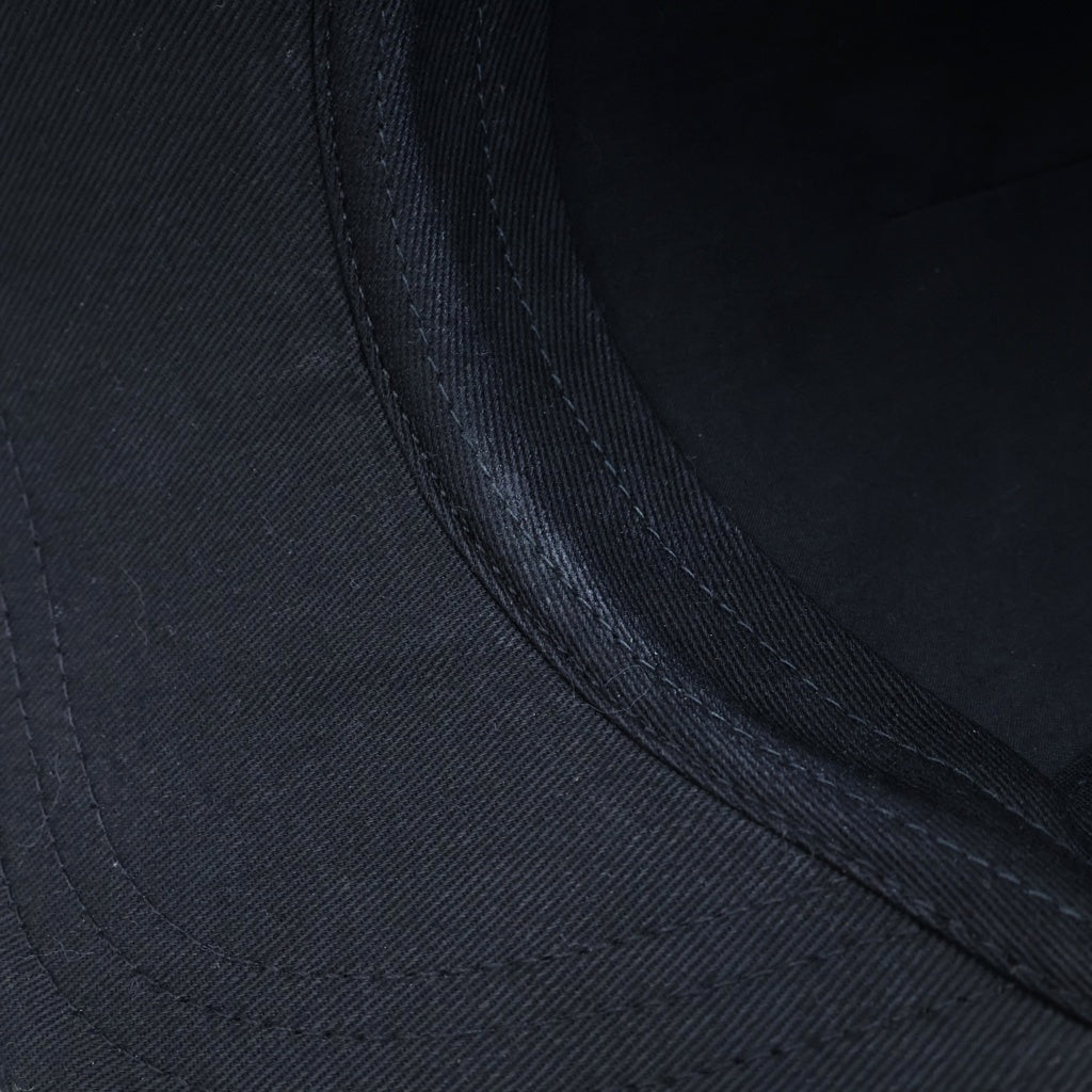 SAINT LAURENT PARIS(サンローランパリ) ロゴ刺繍 ベースボールキャップ 帽子 ブラック 778063 3YP19