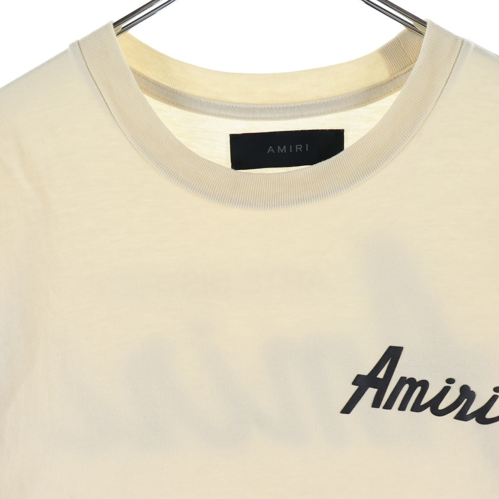 AMIRI(アミリ) CITY COTTON TEE シティ コットン 半袖Tシャツ カットソー アイボリー SRAMJYTE1146SMRBC00