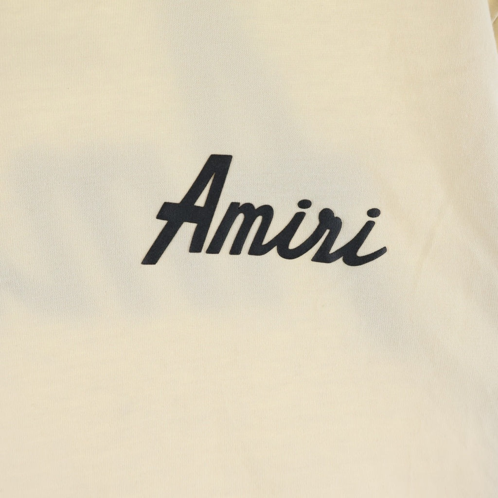 AMIRI(アミリ) CITY COTTON TEE シティ コットン 半袖Tシャツ カットソー アイボリー SRAMJYTE1146SMRBC00