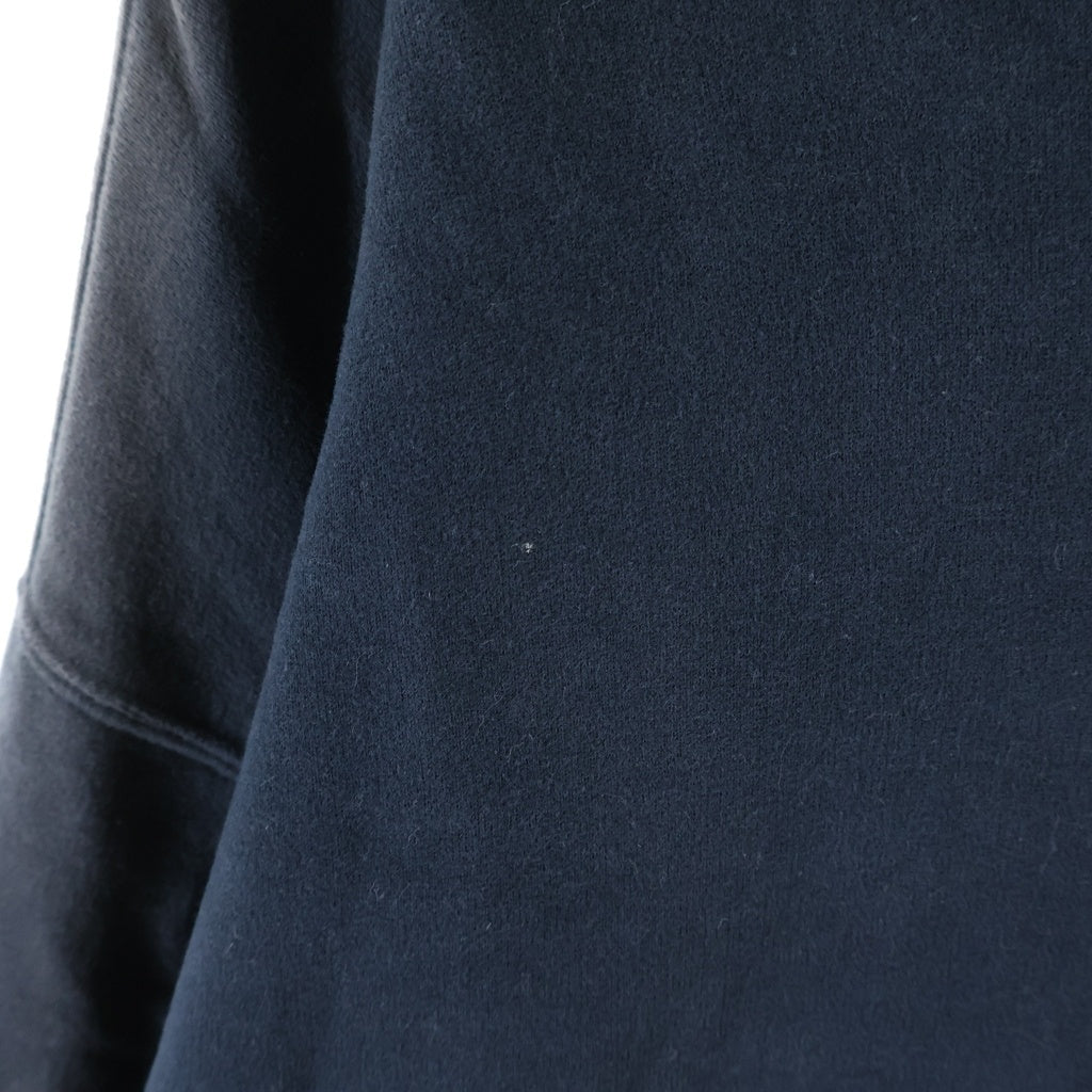 SAINT LAURENT PARIS(サンローランパリ) 23AW バックロゴ刺繍 スウェットトレーナー ネイビー 754513 Y36SW