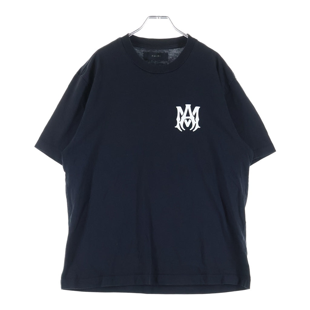 AMIRI(アミリ) 24SS MAロゴプリント 半袖Tシャツ カットソー ブラック SRAMJYTE1032SMRBC011
