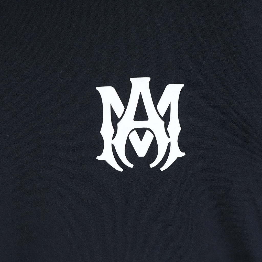 AMIRI(アミリ) 24SS MAロゴプリント 半袖Tシャツ カットソー ブラック SRAMJYTE1032SMRBC011