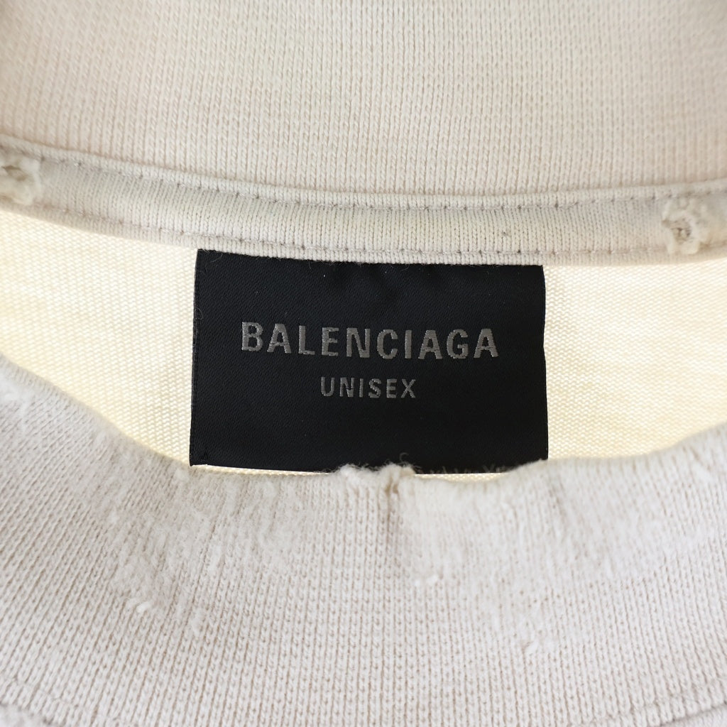 BALENCIAGA(バレンシアガ) TO MY LOVE HAPPY VALENTINE TEE CD半袖Tシャツ カットソー ベージュ 764235 TQVE4