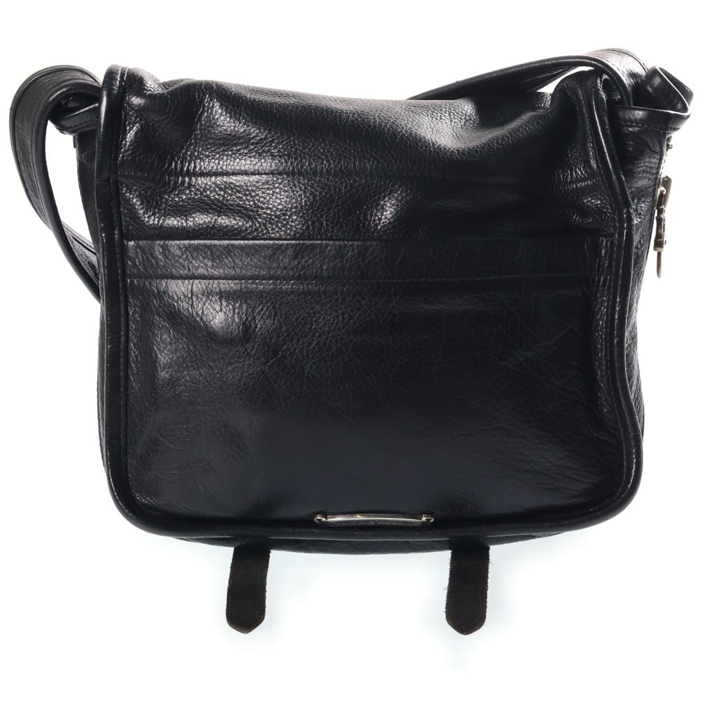 CHROME HEARTS(クロムハーツ) SHOULDBR BAG TINY ガンスリンガーストラップレザーショルダーバック ブラック