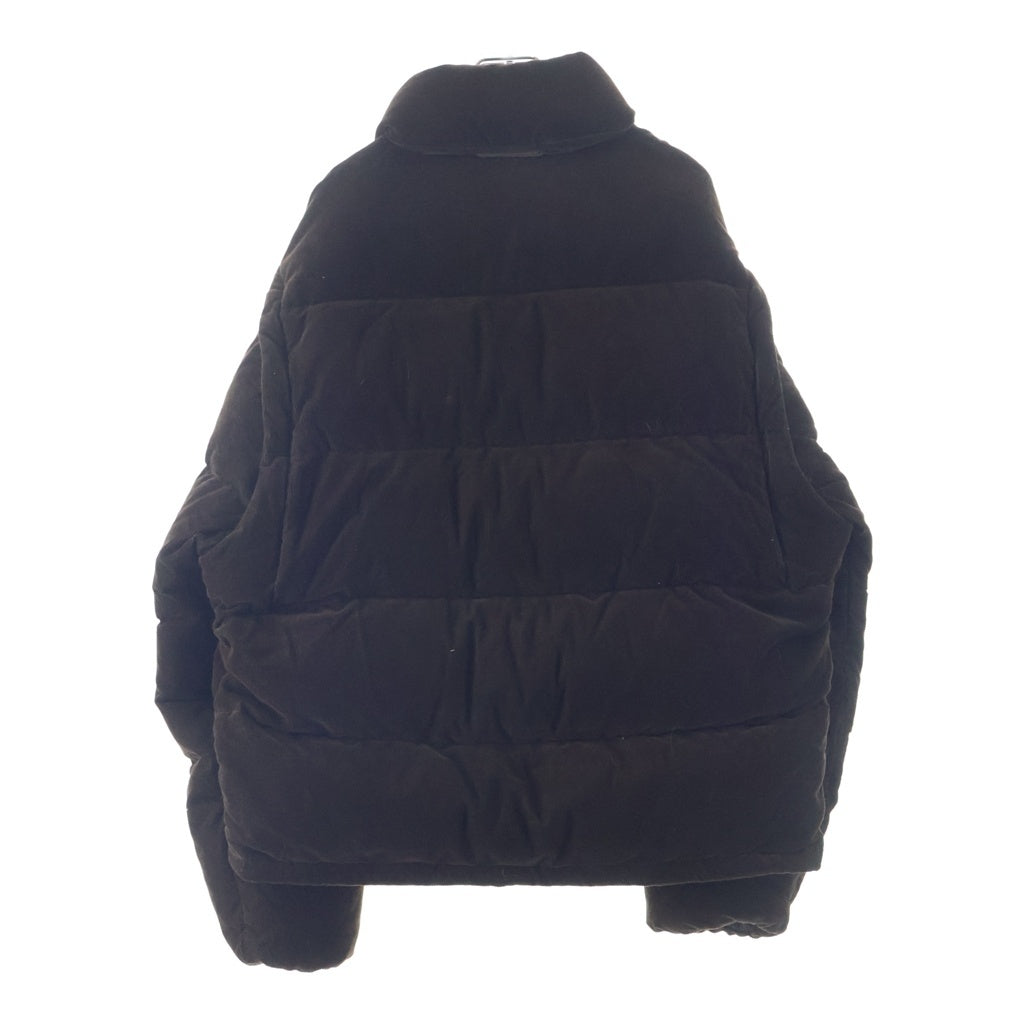 PRADA(プラダ) 25AW 2WAY ミディアムウェイト コーデュロイダウンジャケット ブラウン SGC946 S000 1JHC