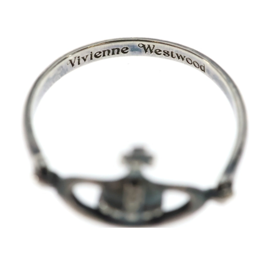 Vivienne Westwood(ヴィヴィアンウエストウッド) オーブプレートリング シルバー