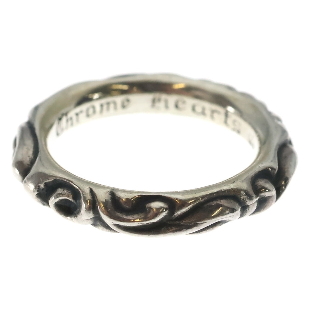 CHROME HEARTS(クロムハーツ) SCRL BAND スクロールバンド リング シルバー BCA351