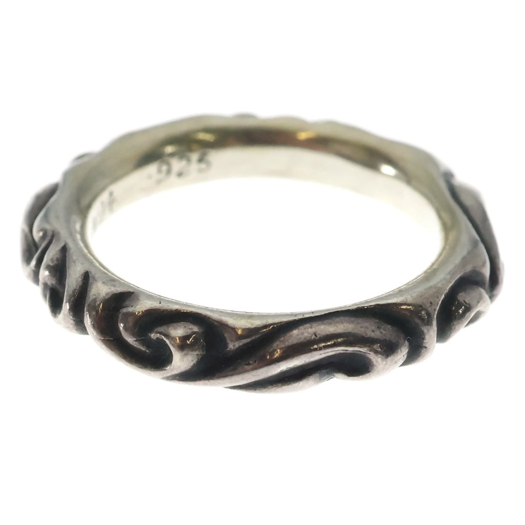 CHROME HEARTS(クロムハーツ) SCRL BAND スクロールバンド リング シルバー BCA351