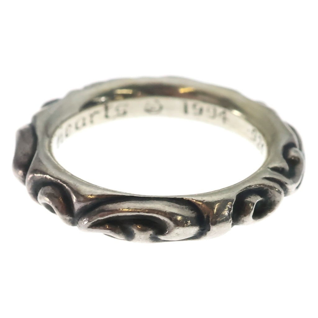 CHROME HEARTS(クロムハーツ) SCRL BAND スクロールバンド リング シルバー BCA351