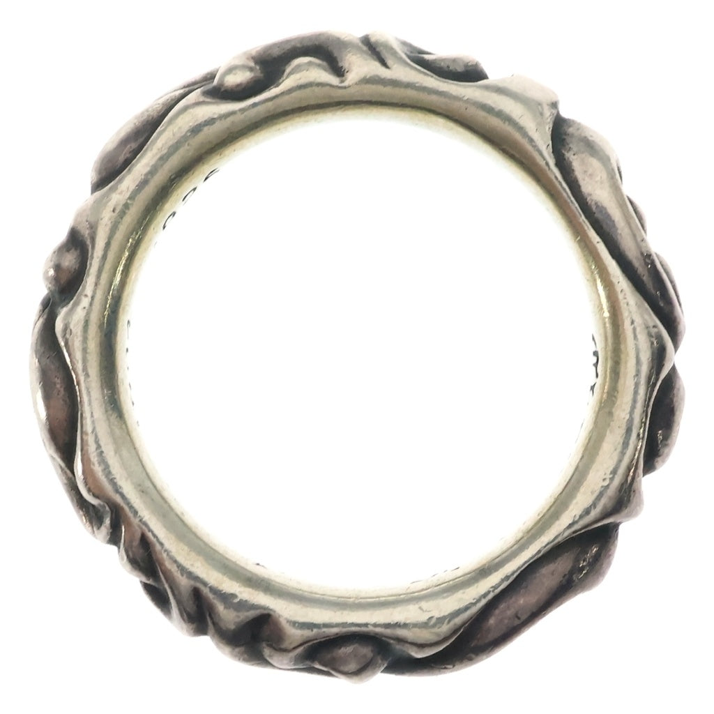 CHROME HEARTS(クロムハーツ) SCRL BAND スクロールバンド リング シルバー BCA351