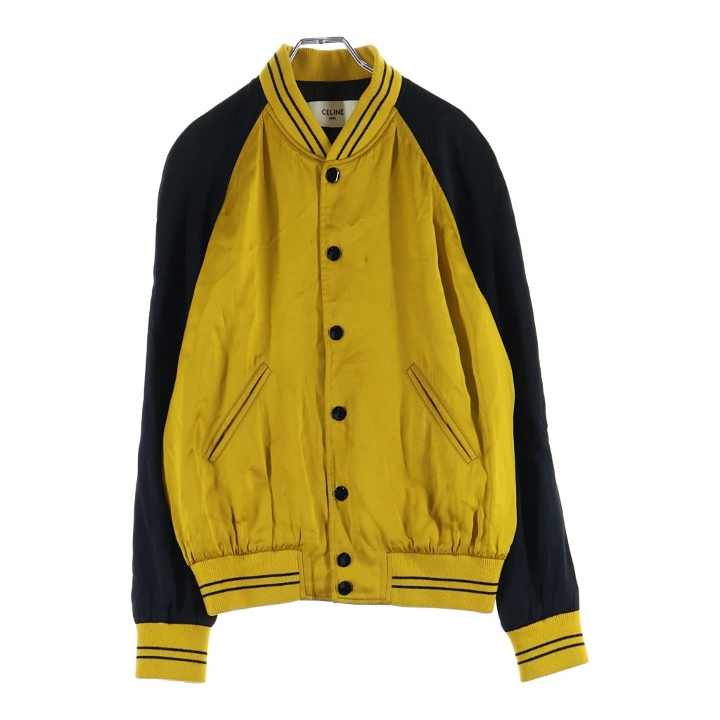 CELINE(セリーヌ) THE DANCING KID TEDDY JACKET ザ ダンシング キッド テディジャケット ブラック/イエロー 2V87C851C