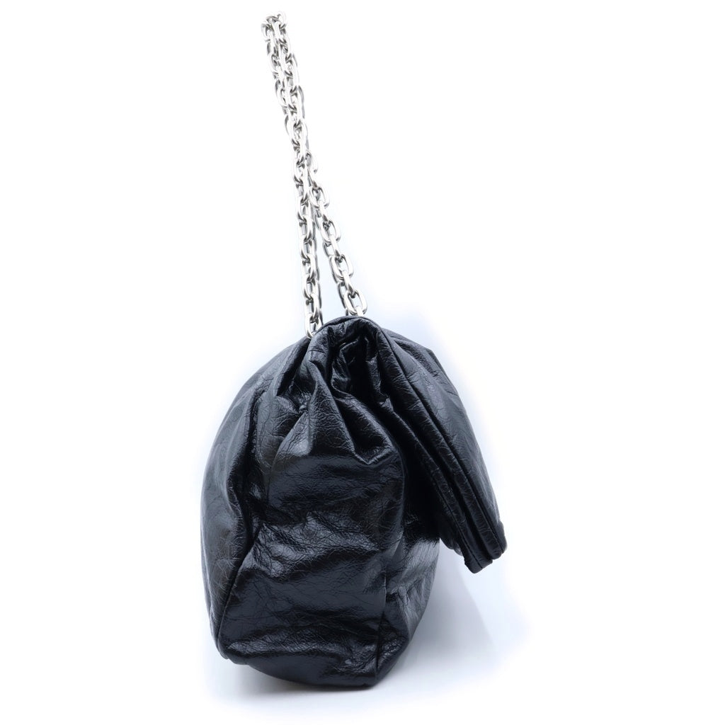 BALENCIAGA(バレンシアガ) MONACO LARGE CHAIN SHOULDER BAG モナコ ラージ チェーンショルダーバッグ ブラック 791835