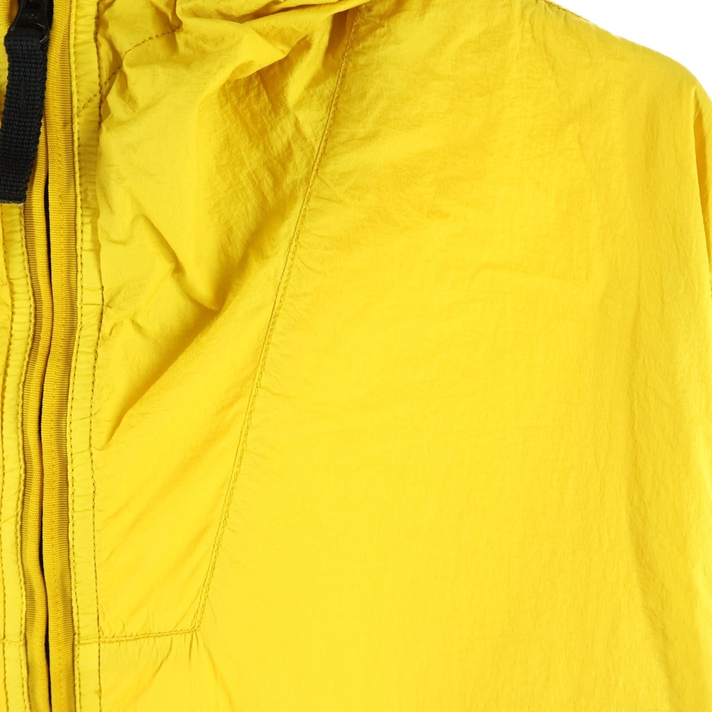STONE ISLAND(ストーンアイランド) 23SS MEMBRANA TC メンブラーナ ティーシー ロゴワッペン ジップアップナイロンジャケット イエロー 581540223