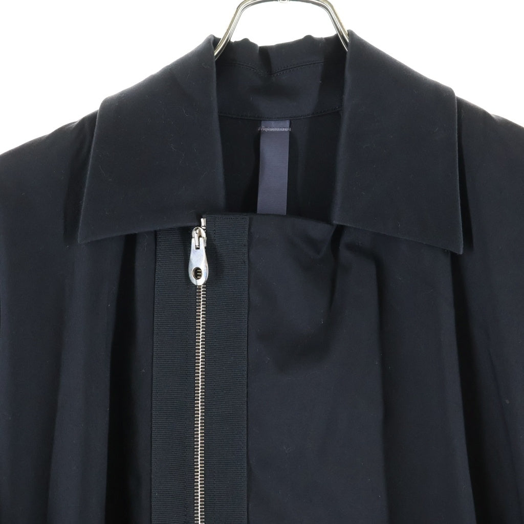 SHINYA KOZUKA(シンヤコズカ) 19AW Trenchis ジップアップトレンチコート ロングコート ブラック 1902SK09