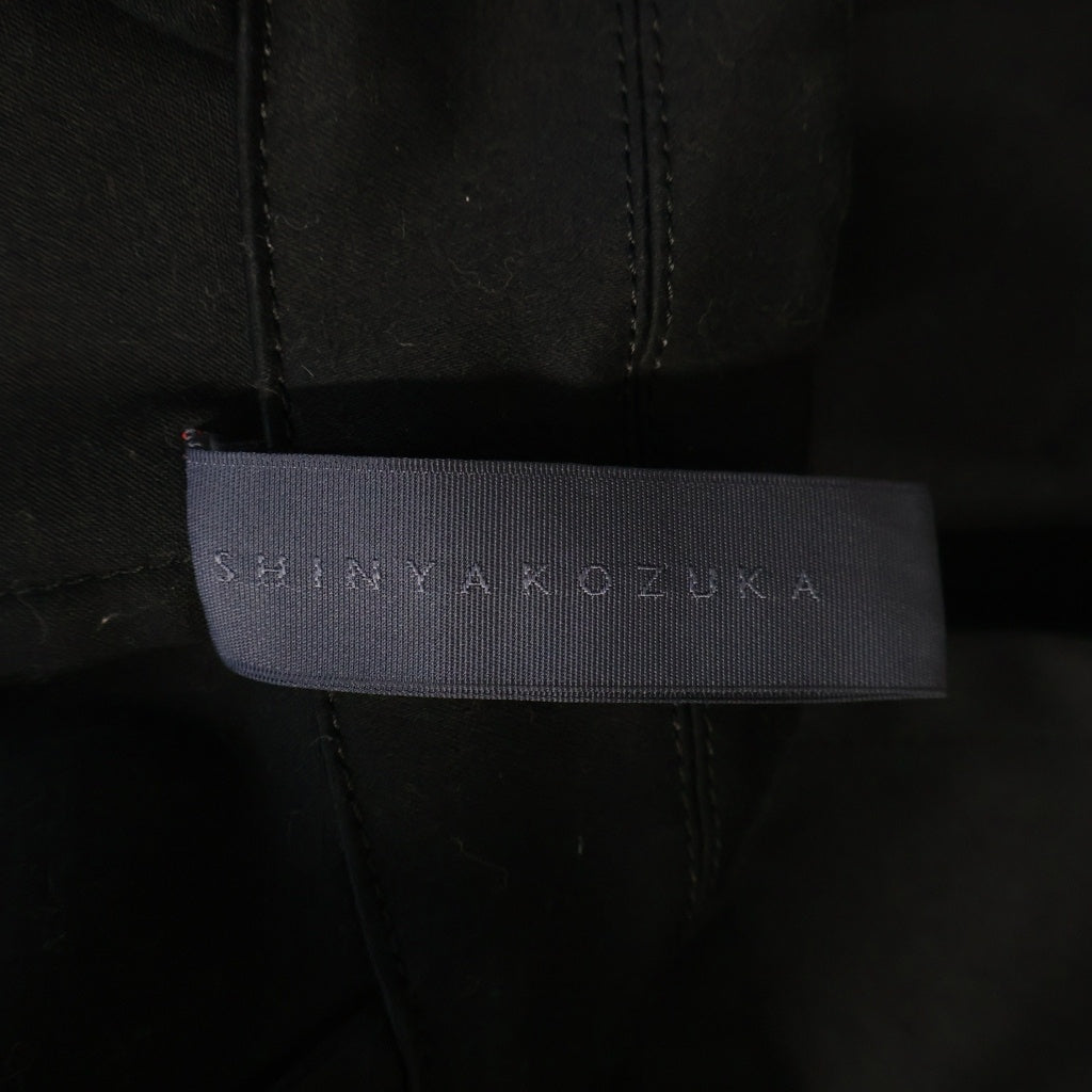 SHINYA KOZUKA(シンヤコズカ) 19AW Trenchis ジップアップトレンチコート ロングコート ブラック 1902SK09
