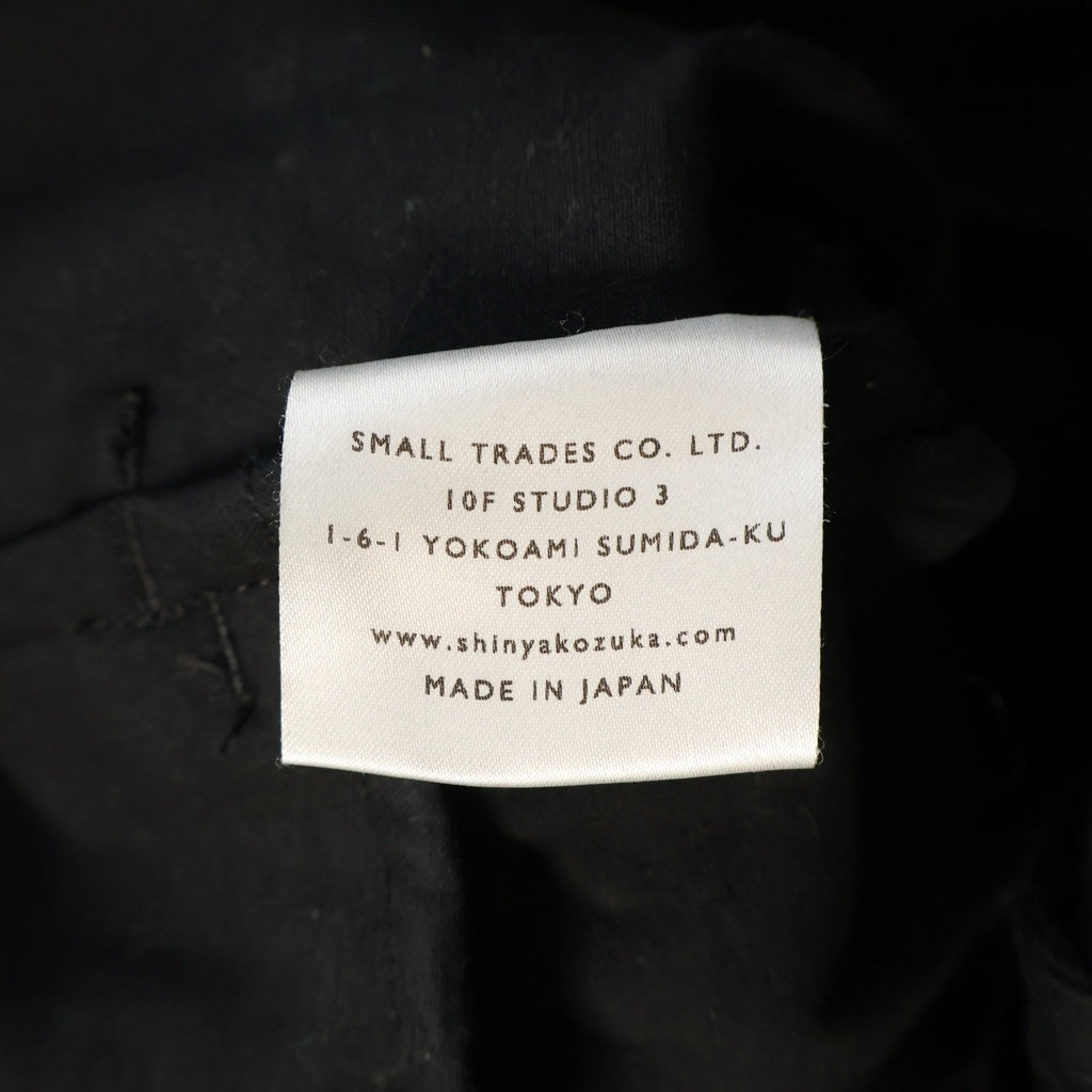 SHINYA KOZUKA(シンヤコズカ) 19AW Trenchis ジップアップトレンチコート ロングコート ブラック 1902SK09
