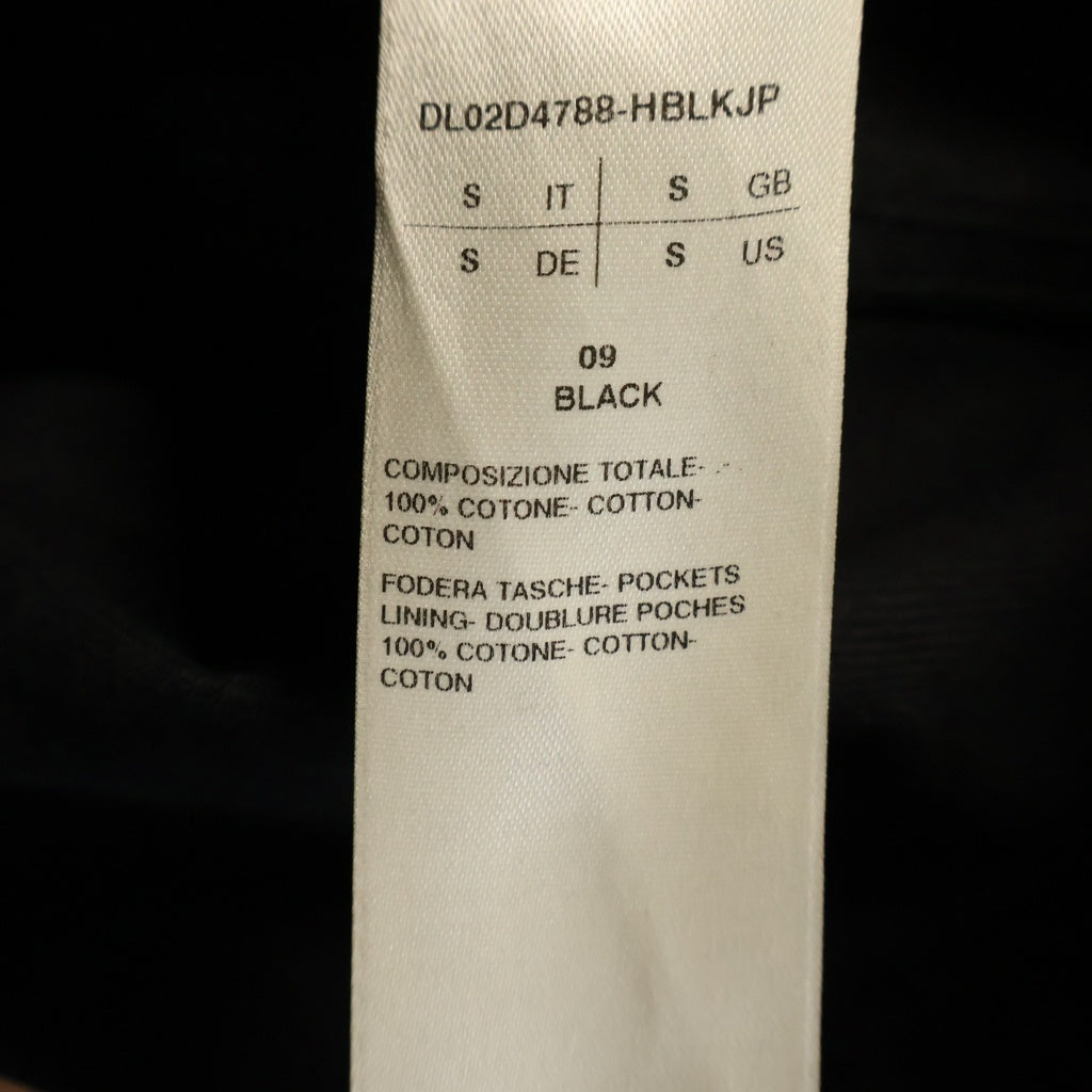 Rick Owens DRKSHDW(リックオウエンス ダークシャドウ) 25SS TRUCKER JKT トラッカージャケット デニムジャケット ブラック DL02D4788-HBLKJP