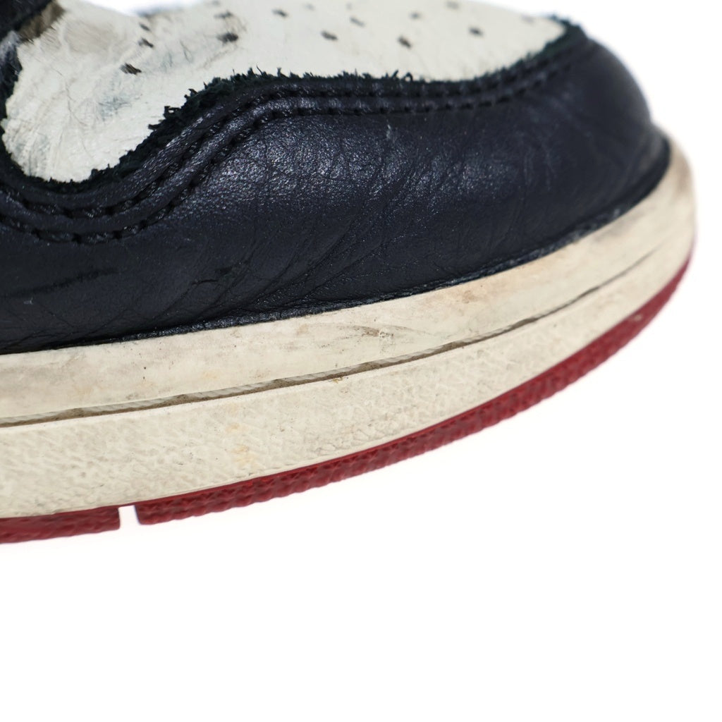 NIKE(ナイキ) AIR JORDAN1 RETRO HIGH OG NOT FOR RESALE エアジョーダン1 レトロ ノットフォーリセール レザーハイカットスニーカー ブラック/ホワイト US9/27cm 861428-106