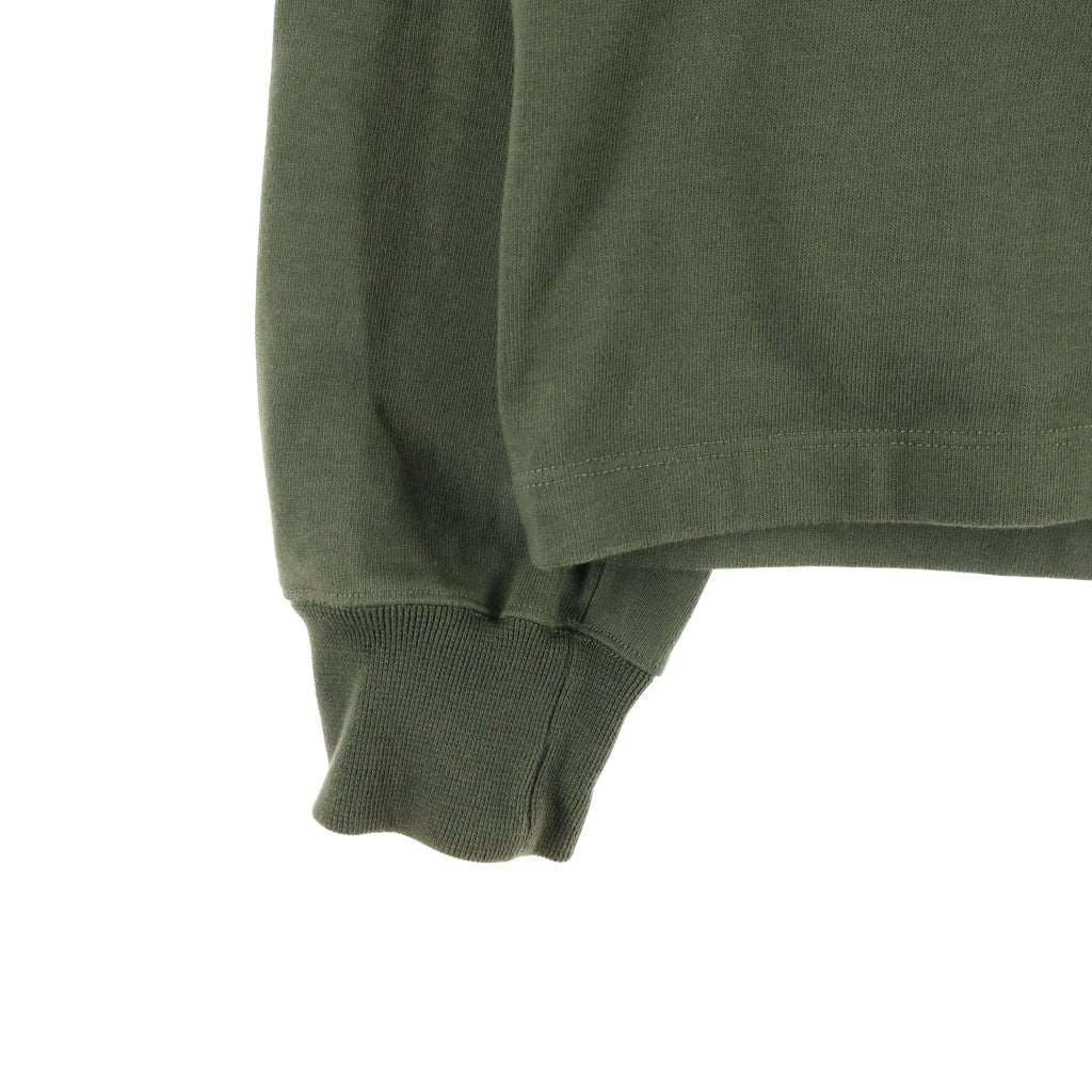 Rick Owens(リックオウエンス) 22AW SHORT CREWNECK LS T 長袖Tシャツ グリーン RU02B2277-BA