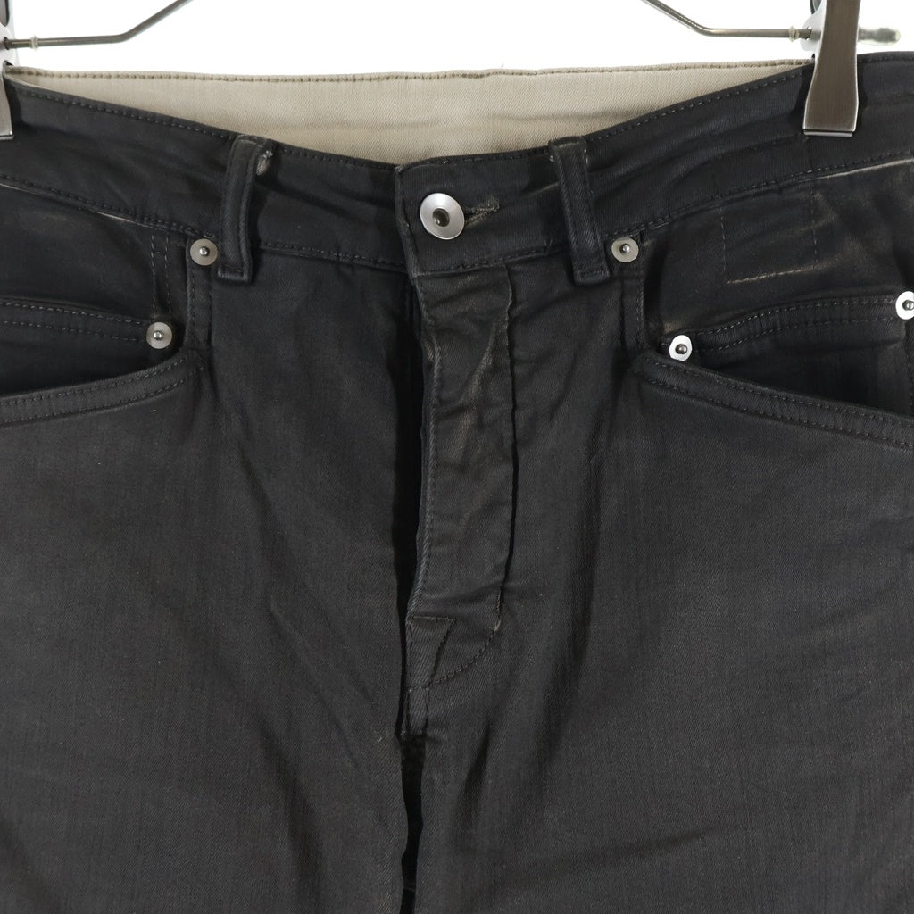 Rick Owens DRKSHDW(リックオウエンス ダークシャドウ) 23AW TYRONE CUT タイロンカット スキニーデニムパンツ グレー/ベージュ DU02C5364-SBEDE