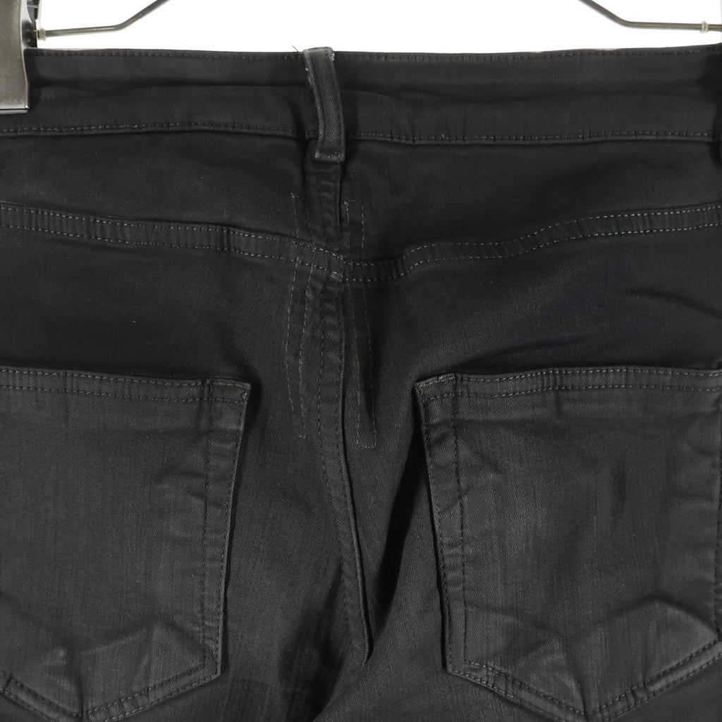 Rick Owens DRKSHDW(リックオウエンス ダークシャドウ) 23AW TYRONE CUT タイロンカット スキニーデニムパンツ グレー/ベージュ DU02C5364-SBEDE