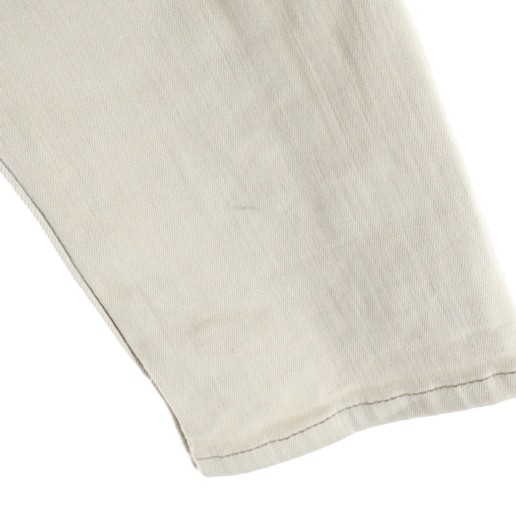 Rick Owens DRKSHDW(リックオウエンス ダークシャドウ) 23AW TYRONE CUT タイロンカット スキニーデニムパンツ グレー/ベージュ DU02C5364-SBEDE