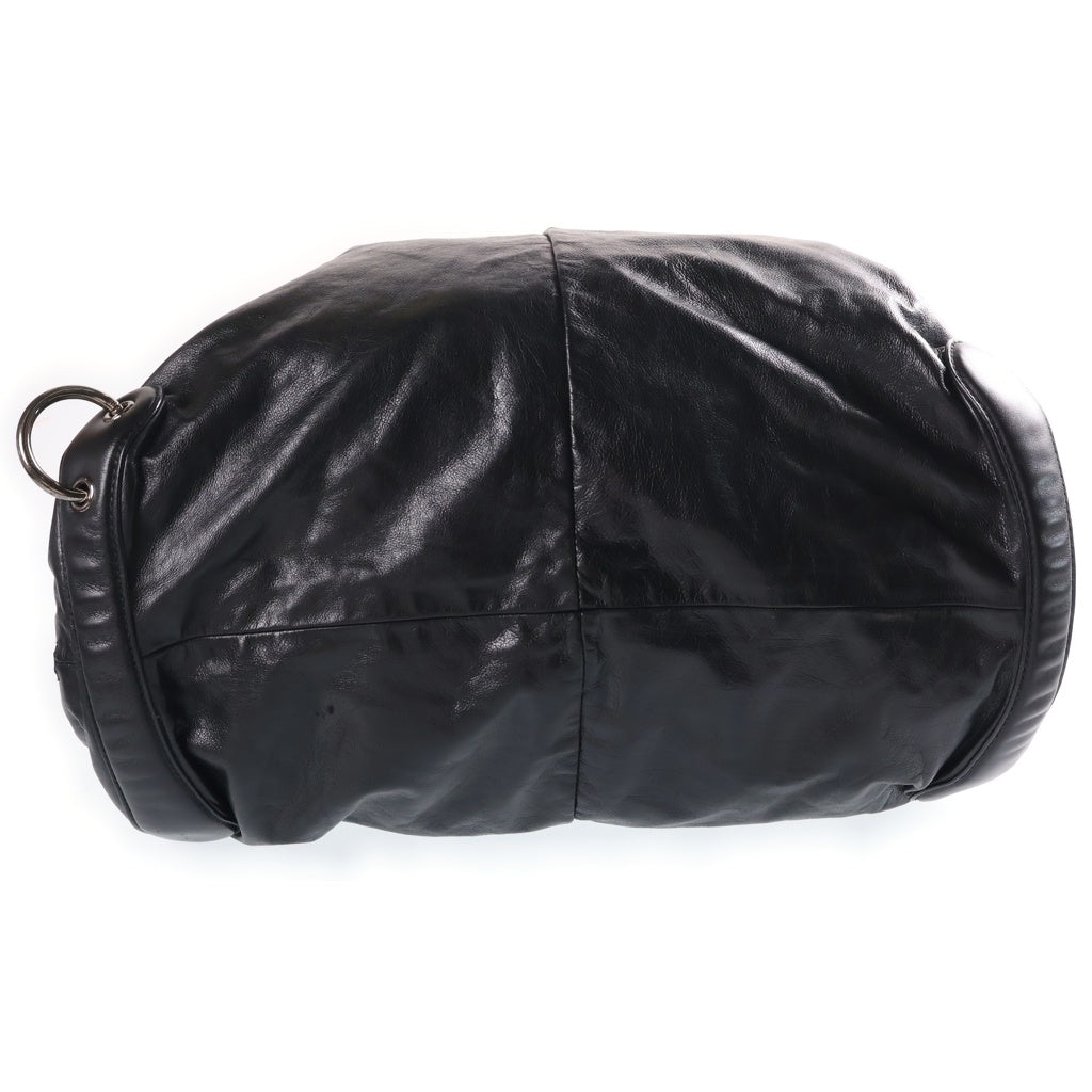 GUCCI(グッチ) PLASTIC CHAIN SHOULDER BAG レザーショルダーバック ハンドバッグ ブラック 228559 レディース