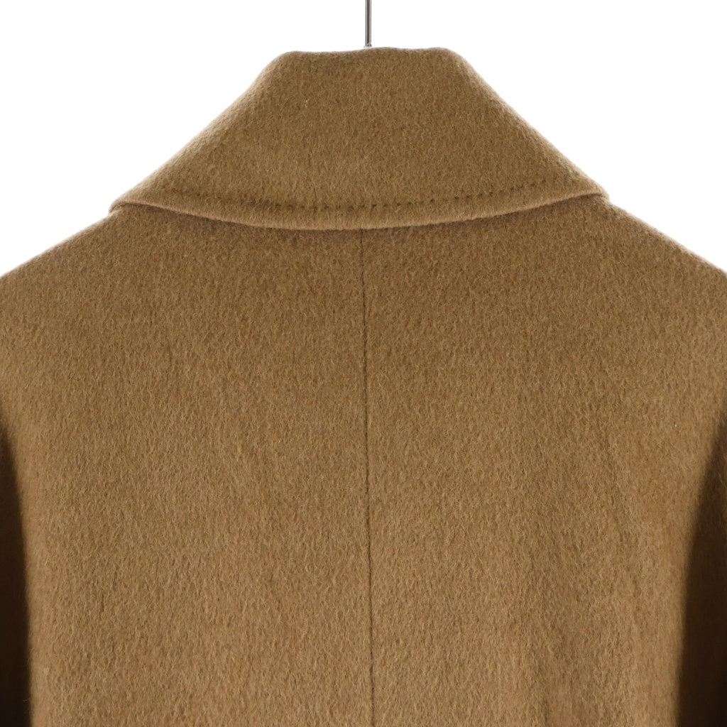 ATON(エイトン) CAMEL MOLESKIN BALMACAAN COAT ATON モールスキン バルマカーンコート ブラウン