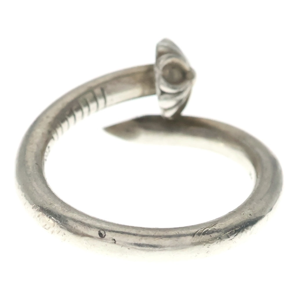 CHROME HEARTS(クロムハーツ) NAIL CRSBALL ネイル クロスボール リング シルバー BCA349