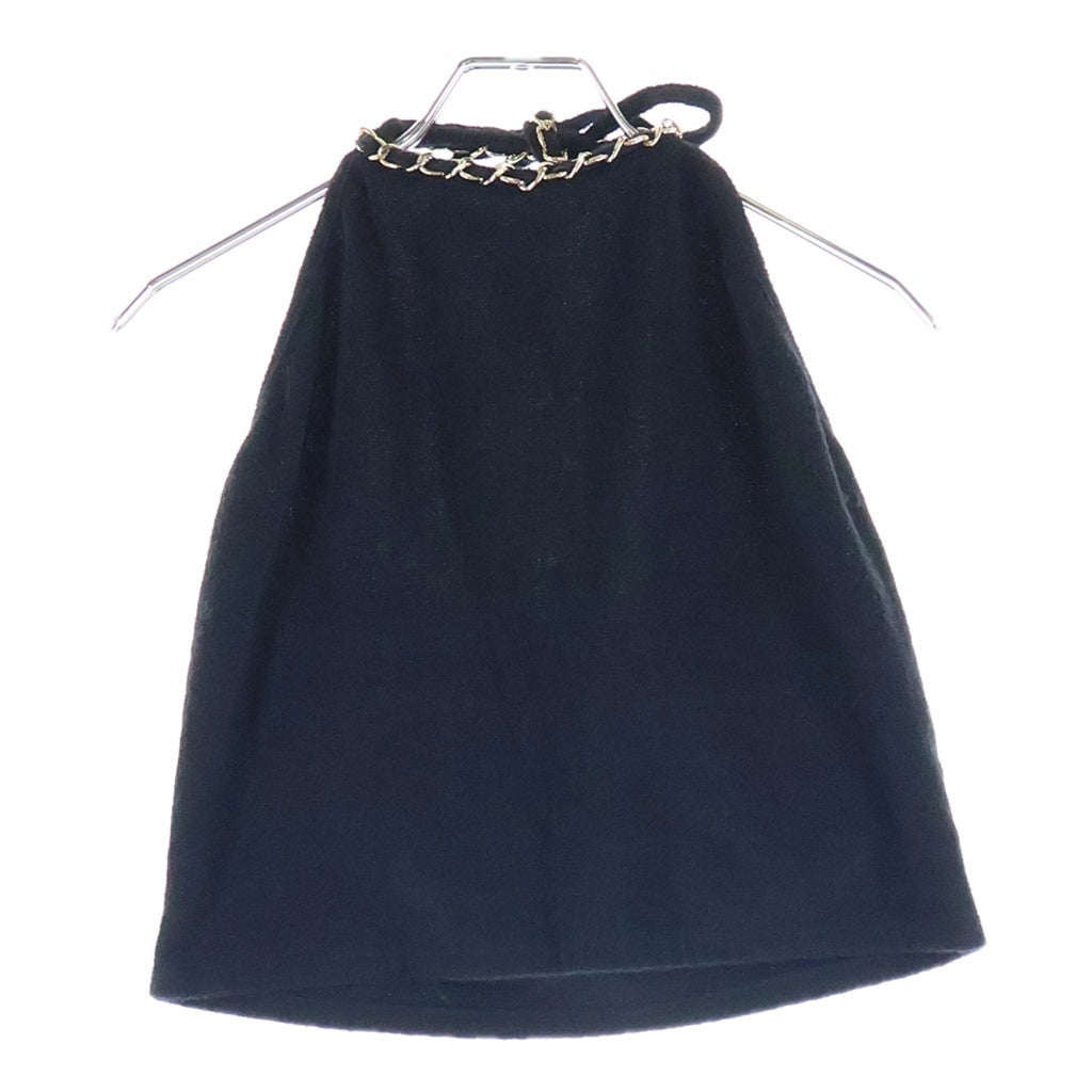 CHANEL(シャネル) ココマーク チェーン装飾 トップス ブラック P64474V46620 レディース