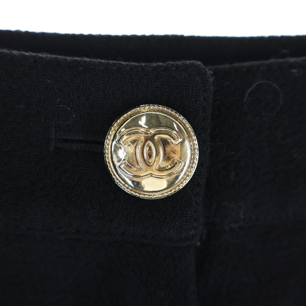CHANEL(シャネル) ココボタン ウールショートパンツ ブラック P65426V34823 レディース
