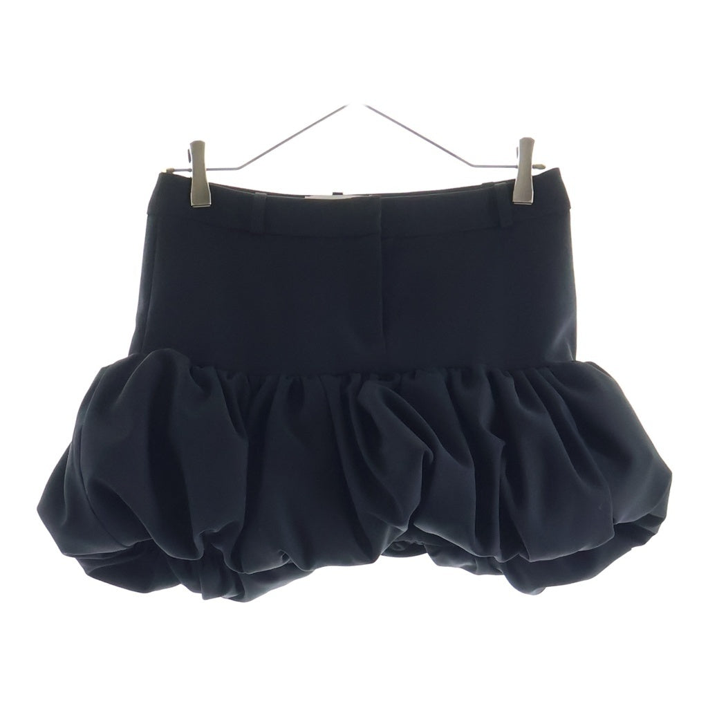 NO BRAND(ノーブランド) coperni Gathered Hem Tailored Skirt コぺ?ニ ギャザード ヘム テーラード スカート ブラック COPJ78F3004] COPJ78F3004 レディース