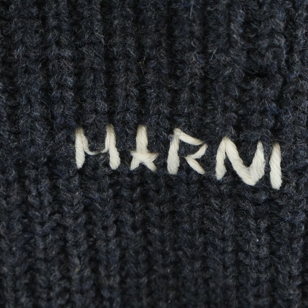 MARNI(マルニ) 23AW BROKEN FISHERMAN TURTLENECK KNIT ブロークン フィッシャーマン タートルネックニット グレー DVMG0054A0