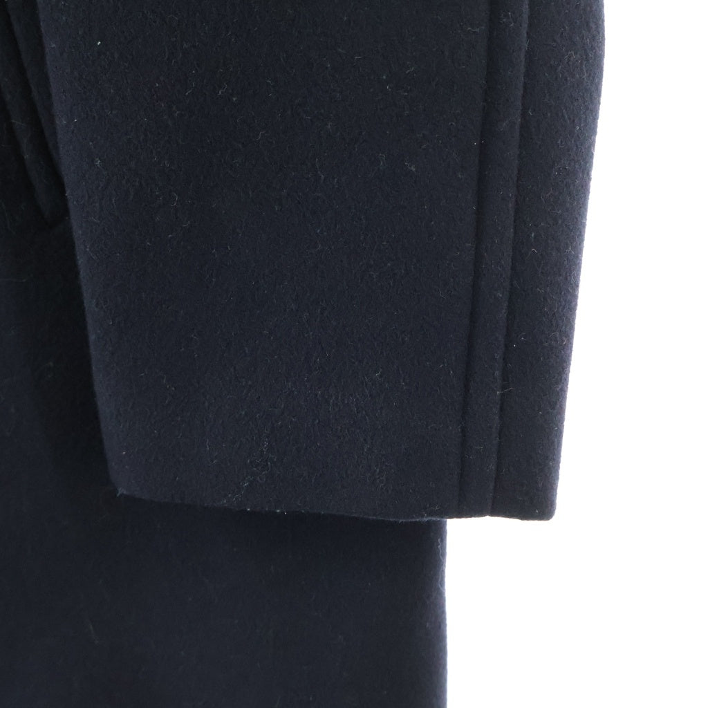 AURALEE(オーラリー) 24AW SPONGE WOOL MELTON P-COAT スポンジウール メルトン ピーコート ブラック A24AC02SB