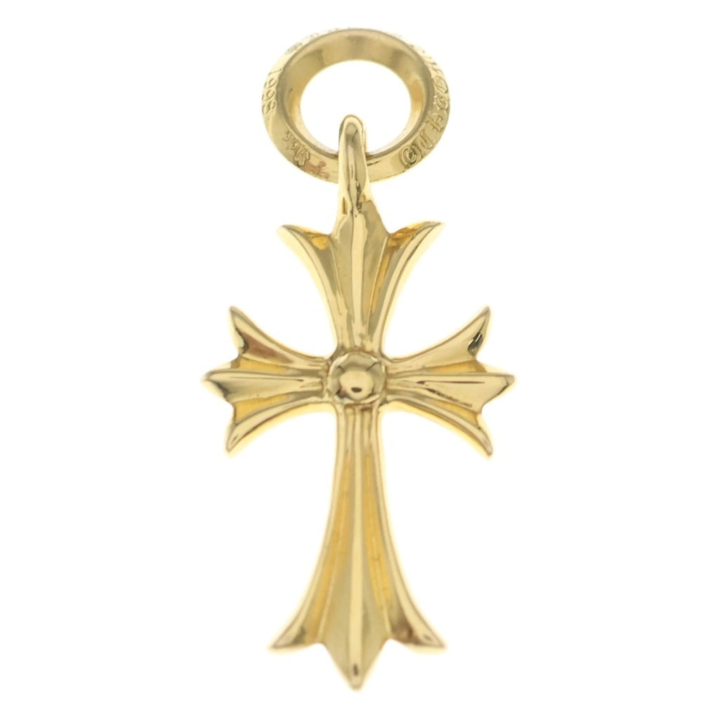 CHROME HEARTS(クロムハーツ) 22K TINY CH CROSS タイニーCHクロス ペンダントトップ ゴールド BCA051